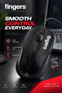 Fingers Mouse Pstr